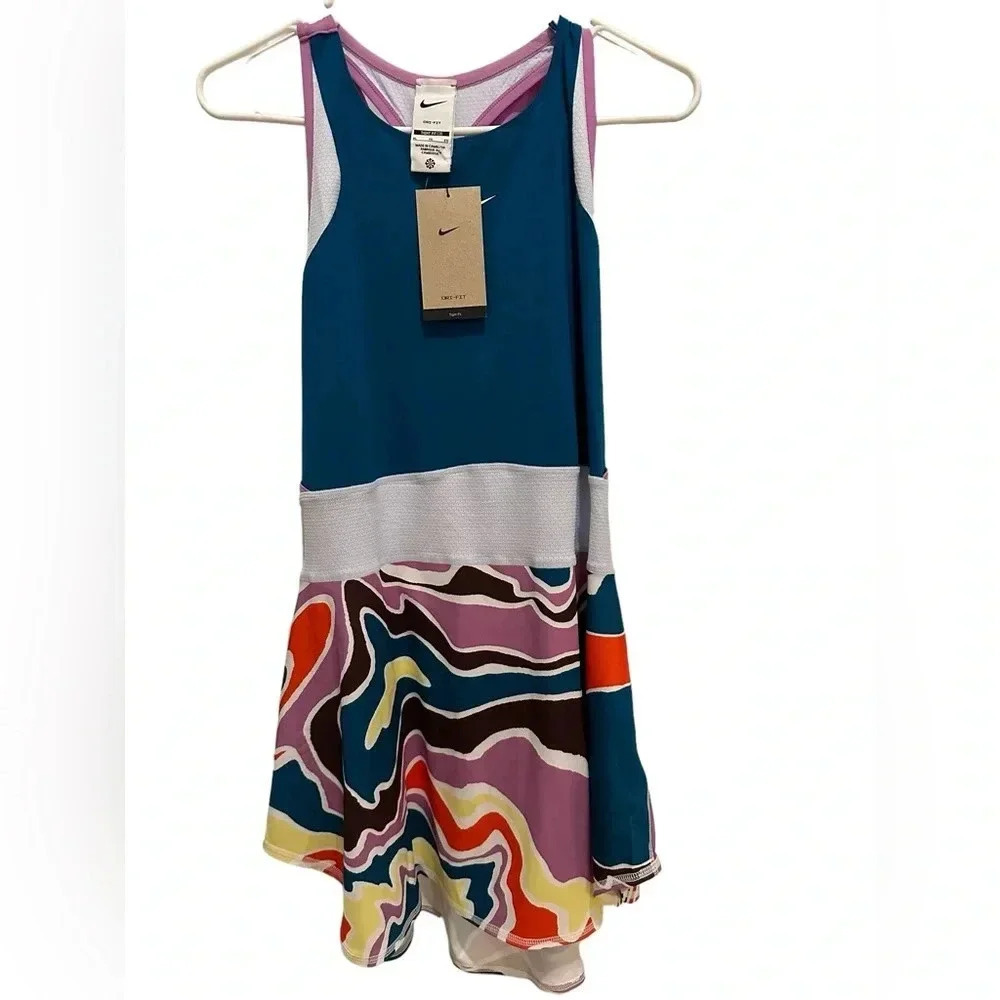 Nike Women's NikeCourt Dri FIT Slam Dress - Picture 2 of 6